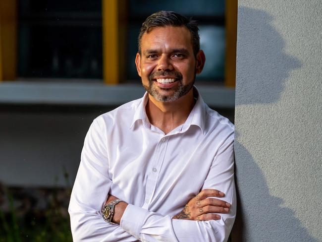 The CDU has launched the 2021 round of the Indigenous Pre-Law Enabling Program. The program is aims to grow the number of Indigenous lawyers in the Northern Territory. Students Hugh Woodbury is looking forward to hitting the books.Picture: Che Chorley
