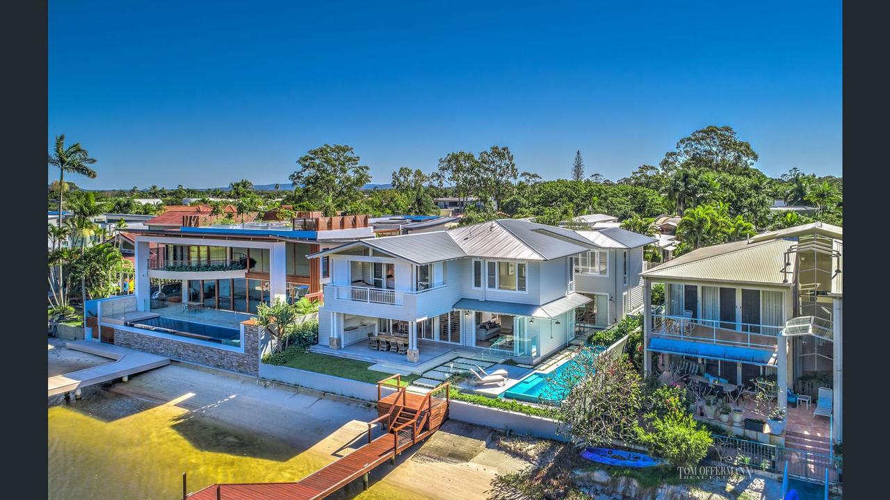 Owners of neighbouring Noosa properties 43 and 45 Witta Circle have applied to demolished the multimillion-dollar properties.