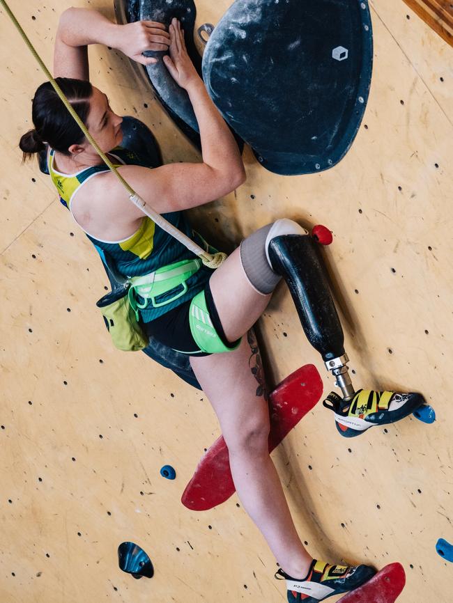 Sarah Larcome, Sports Climbing Victoria. Picture: Supplied