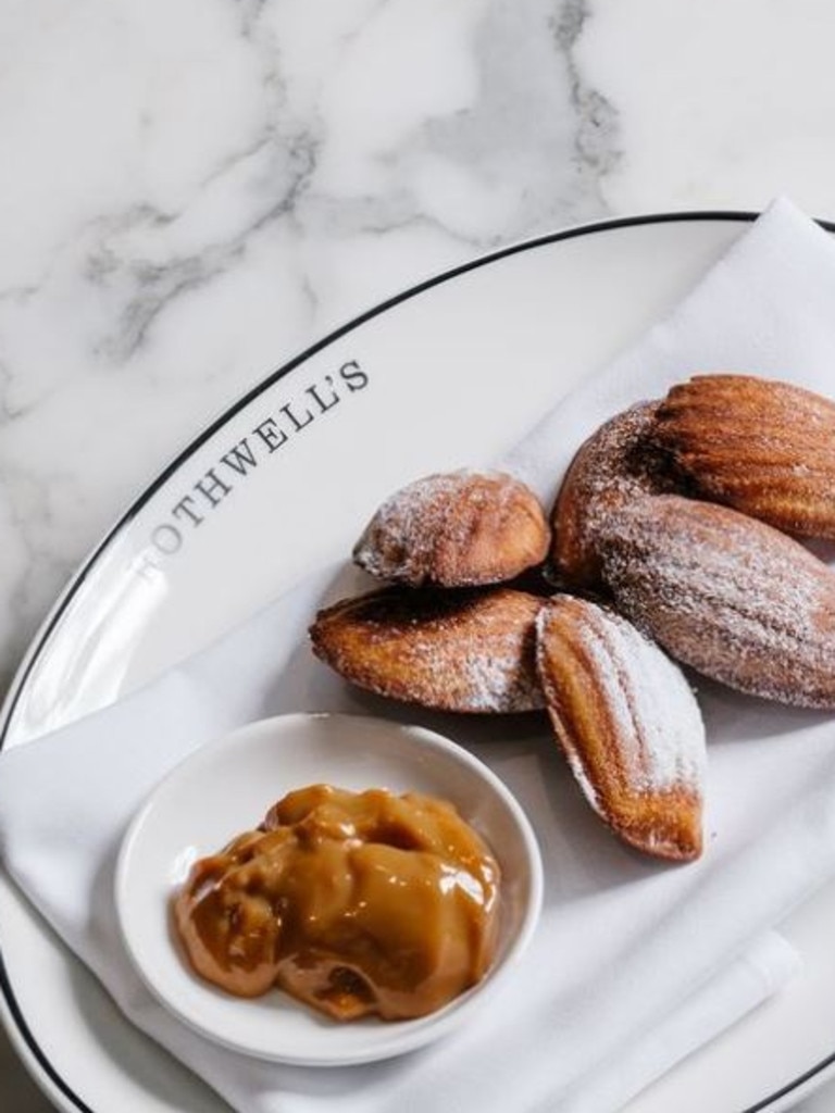 Make sure you leave room for the Fresh Baked Madelines for dessert