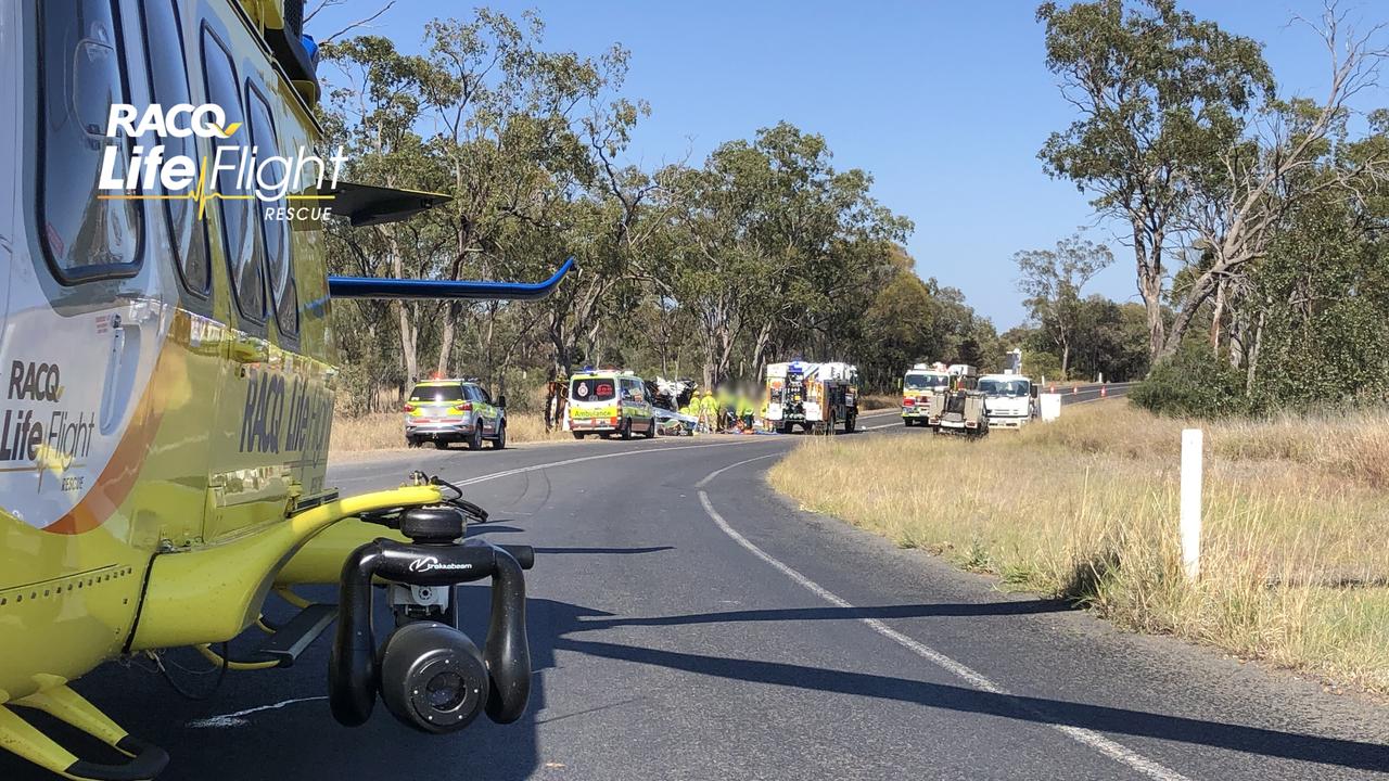 PHOTOS: Driver Flown To Hospital After Serious Truck Rollover | The ...