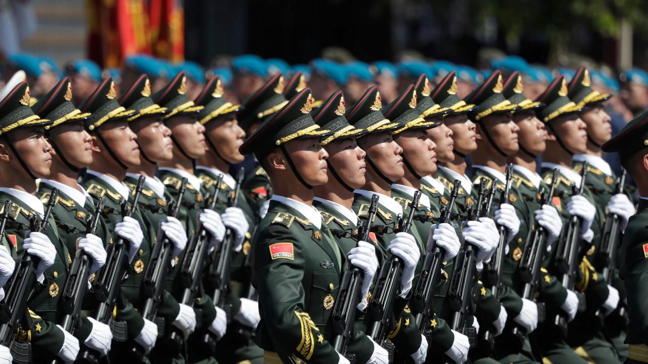 China’s military has been given the green light to use a COVID-19 vaccine candidate, after clinical trials yielded positive results. Picture: Pavel Golovkin / POOL / AFP.