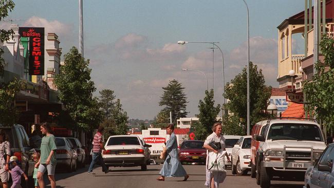 Bay View Terrace, Claremont, in the mid-1990s. Picture: News Corp Australia