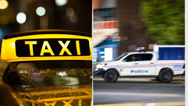 Multiple taxis were targeted in Alice Springs overnight.