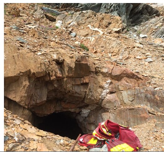 Entrance of the historic Alps-Alturas Antimony Mine. Pic: Supplied - EQN