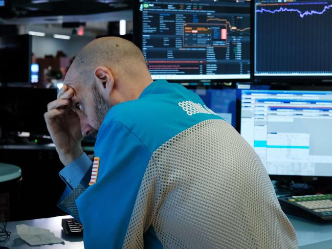 Investors have crossed their fingers in hope that the virus has nearly peaked. Picture: AFP