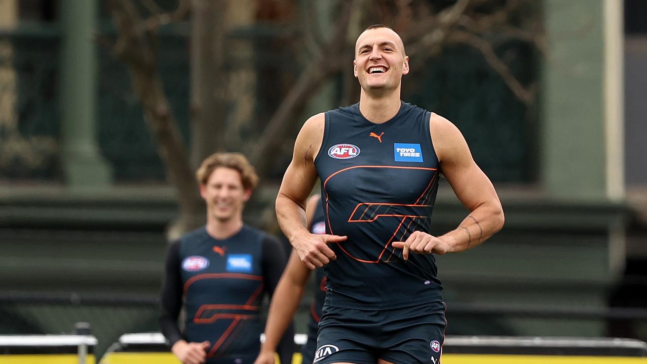 Braydon Preuss will play his first game for the Giants in round 3. Picture: Robert Cianflone/Getty Images