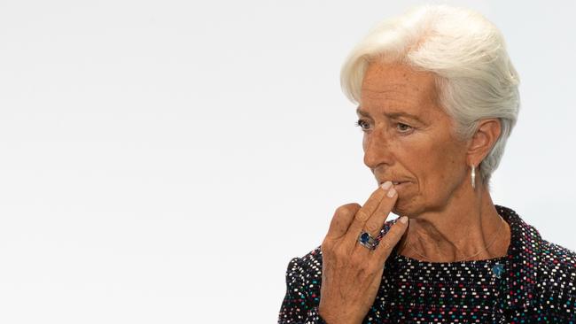 President of the European Central Bank, Christine Lagarde. Picture: Getty Images