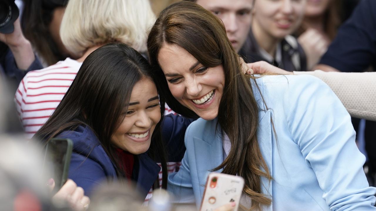 The royal family have come around to taking selfies in recent years. Picture: Andrew Matthews-WPA Pool/Getty Images