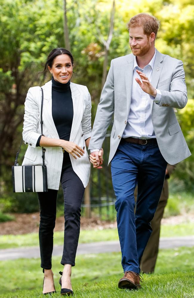 Harry is hoping his wife will give birth to a mini Meg. Picture: Chris Jackson/Getty Images for the Invictus Games Foundation