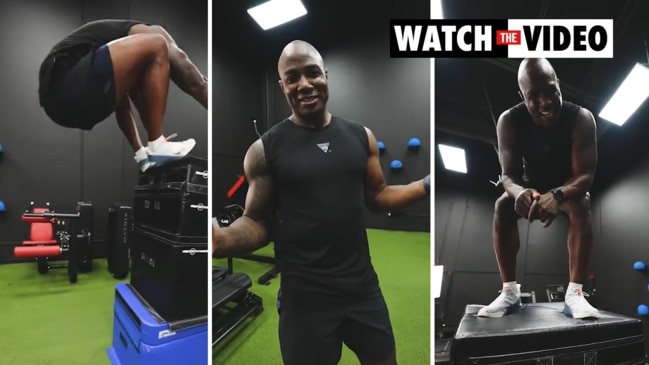 NFL legend DeMarcus Ware puts star in his place with insane athleticism