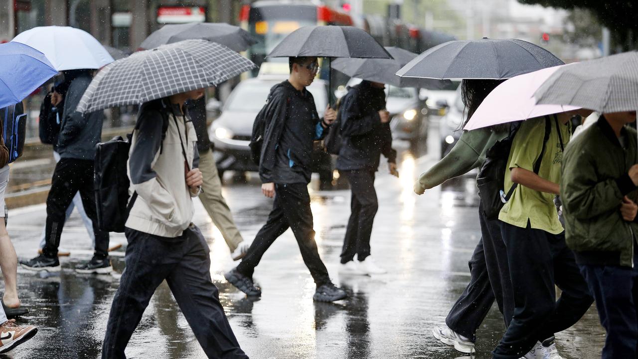 Rainfall is expected in NSW and Queensland on Wednesday. Picture: NewsWire / John Appleyard