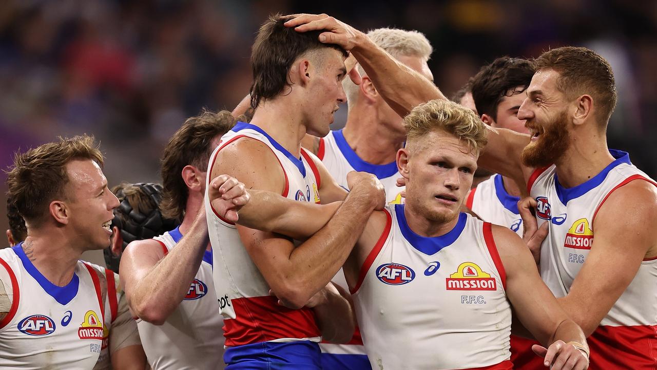 It was an impressive game from the Bulldogs forward. (Photo by Paul Kane/Getty Images)