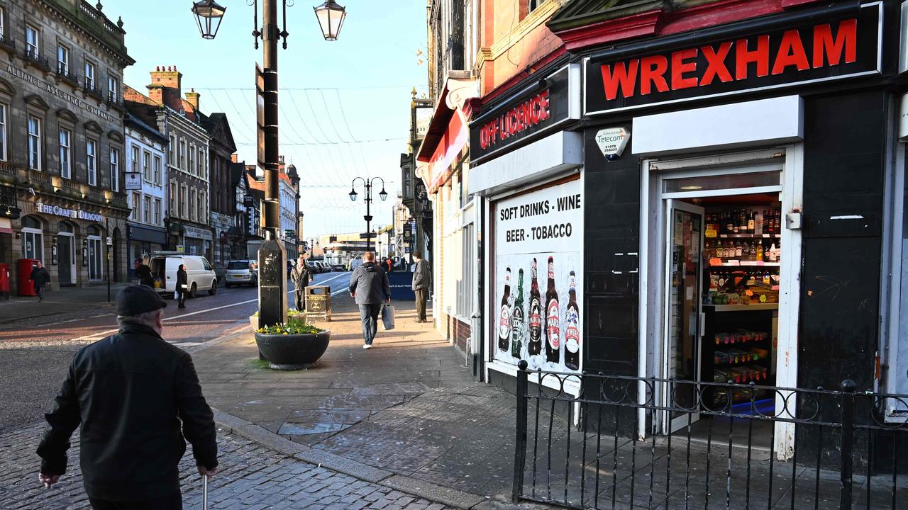 The Welsh town of Wrexham has been Labour held for decades. A new poll suggests it could go to the Conservatives. Picture: Paul Ellis/AFP