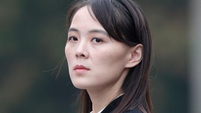 Kim Yo-jong, powerful sister of North Korea's leader Kim Jong-un. Picture: Jorge Silva/AFP