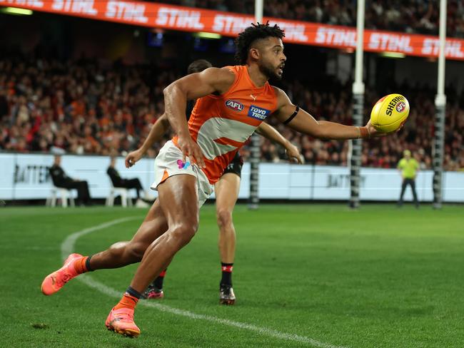 The key defender is confident the Giants aren’t far from their best, but he also knows they desperately need a win. Picture: Robert Cianflone/Getty Images