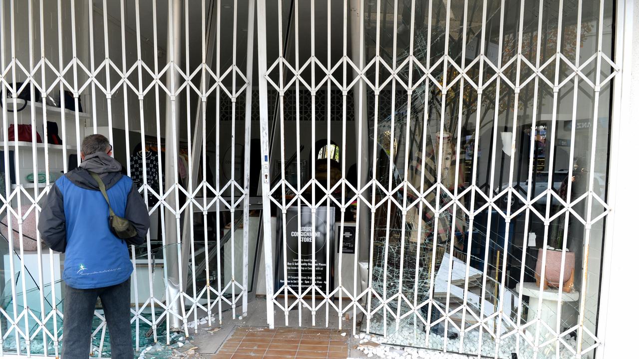 CCTV captures thieves targeting Brighton store in brazen ram raid