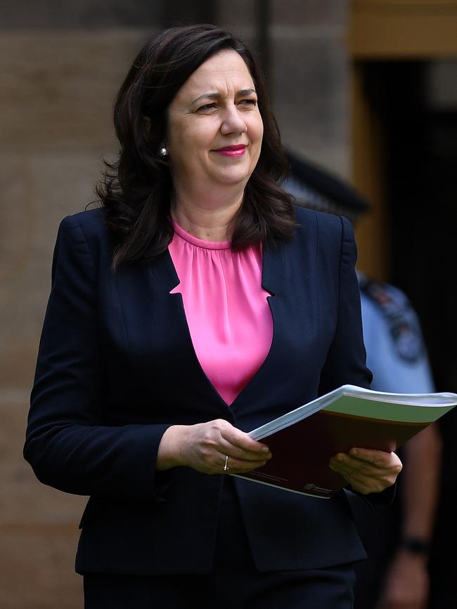 Queensland Premier Annastacia Palaszczuk has polled voters ahead of the election. Picture: NCA NewsWire/Dan Peled