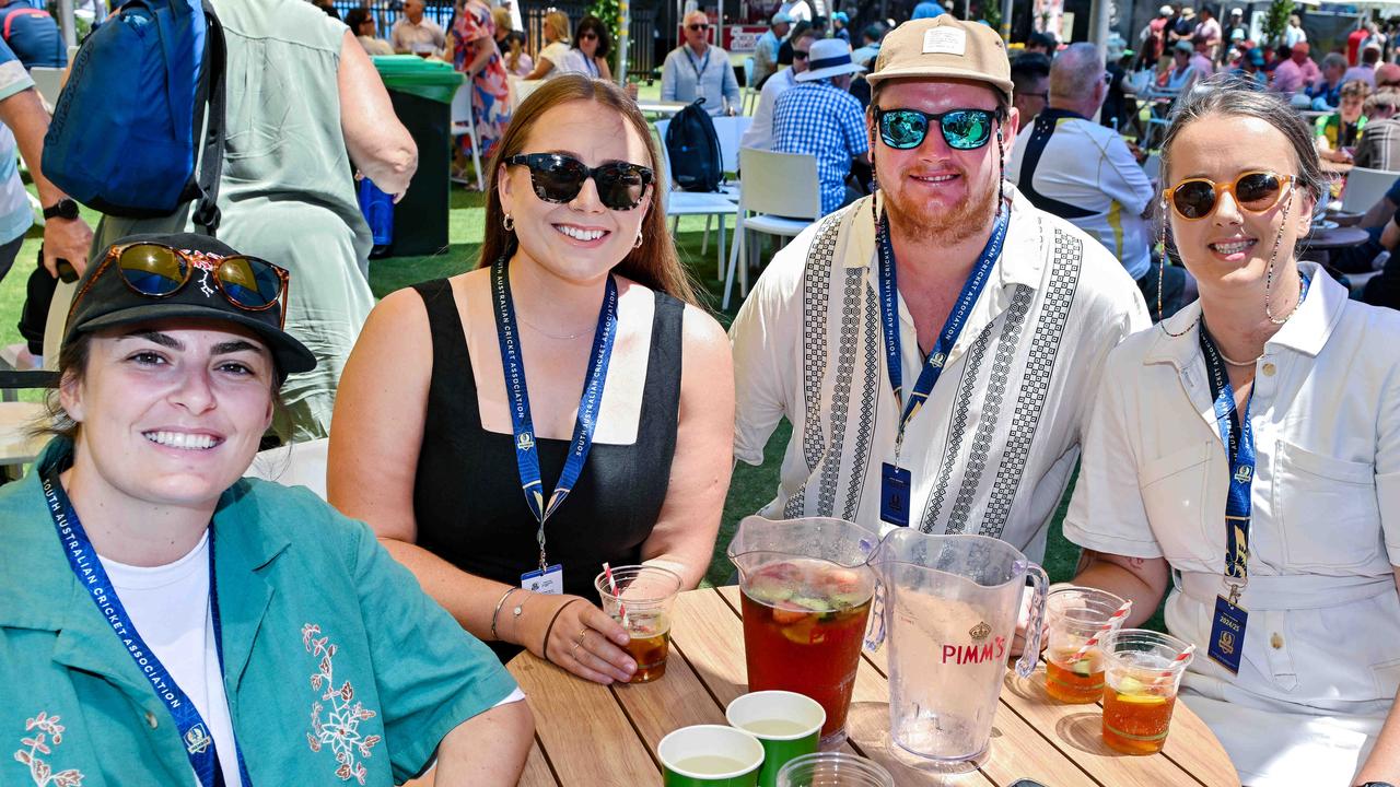 DECEMBER 7, 2024: Fans enjoying the second day of the second test at Adelaide Oval. Picture: Brenton Edwards