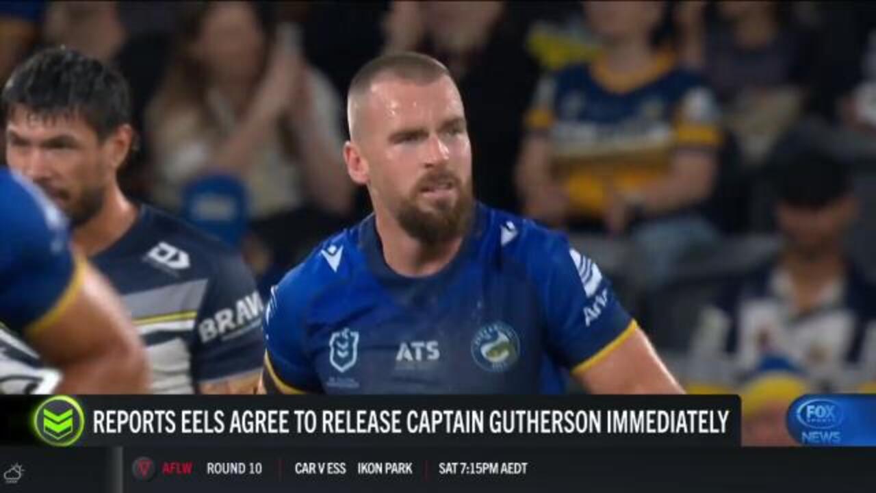 Reports Eels agree to release Gutherson