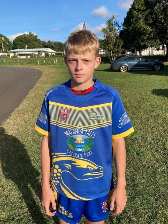 Malanda Eels player Jonty Coutts. Picture: supplied