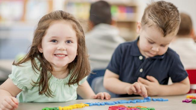 Generic photo of children at a daycare centre / childcare centre. Picture: iStock