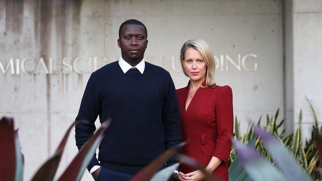 Julian Assange's high profile lawyer, Jennifer Robinson, is teaming up with Rwandan-Australian man Noël Zihabamwe to take on his ex-country's dictatorship in the UN. Picture: Jane Dempster.