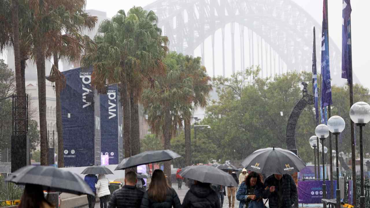‘Severe weather’: Vivid attractions called off as Sydney pummelled by rain