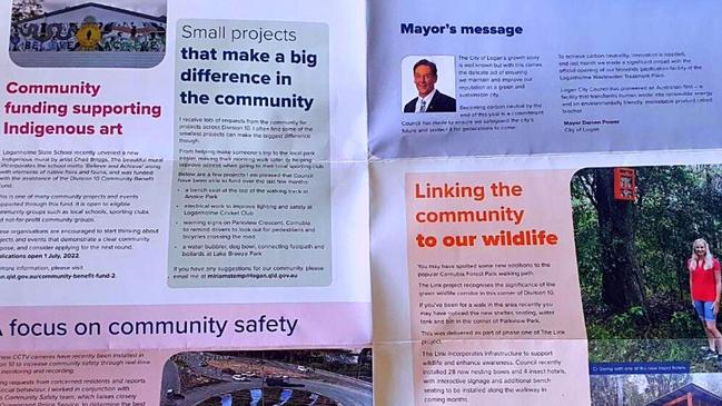 Logan City Council has put up its general rates after a year of floods, ruined roads and a slowing in revenue from development applications. Ratepayers have been paying for each councillor to post out divisional newsletters.