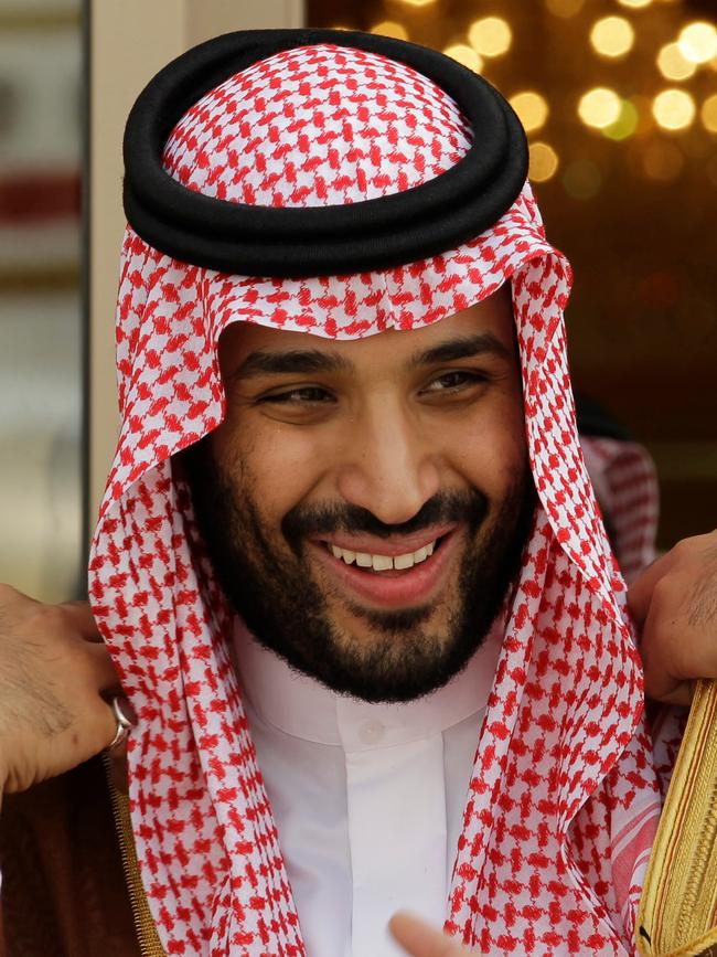 Prince Mohammed bin Salman has denied his involvement in the murder. Picture: AP