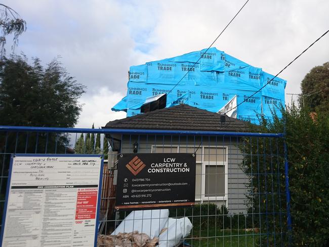 The married couple with five young children claim SCAL Construction owner Craig Wellington had notched up decades of ‘corporate carnage’. Picture: Supplied