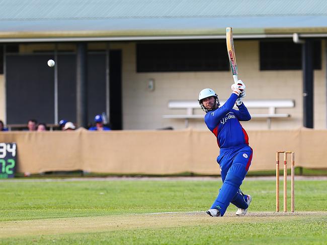 Pictured: Tim Ward. Rovers v Barron River at Griffiths Park. Cricket Far North 2024. Photo: Gyan-Reece Rocha.