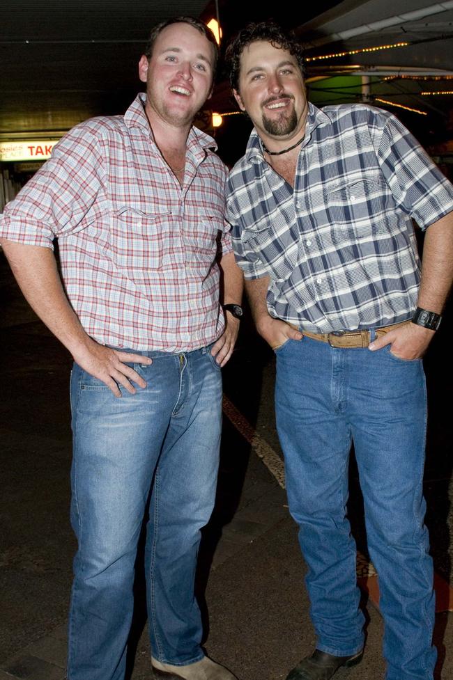 Event Socials - boss's birthday bash, Doors Nightclub, Mackay : Andrew Dunlop and John Jones