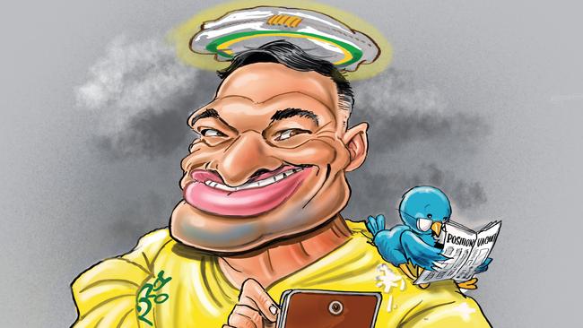 Israel Folau shouldn’t be welcomed back to the NRL, believes Paul Kent. Art: Boo Bailey