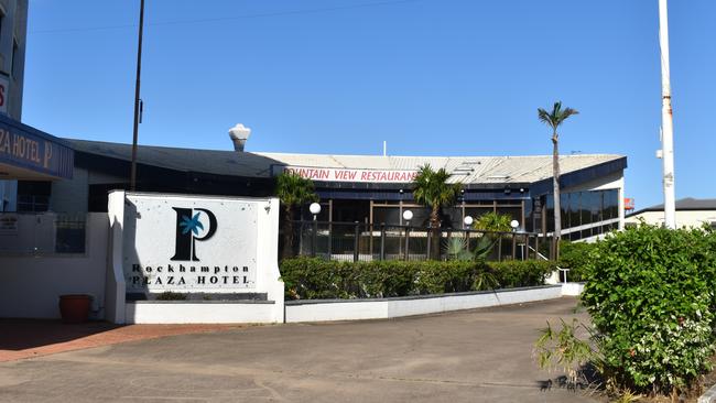 The restaurant building at the Rockhampton Plaza Hotel.