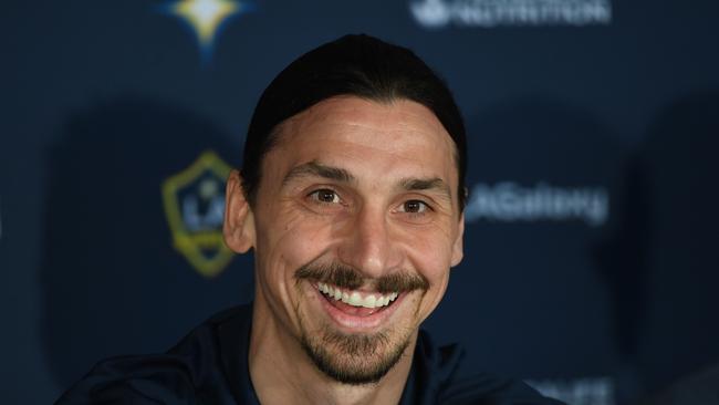 LA Galaxy footballer Zlatan Ibrahimovic