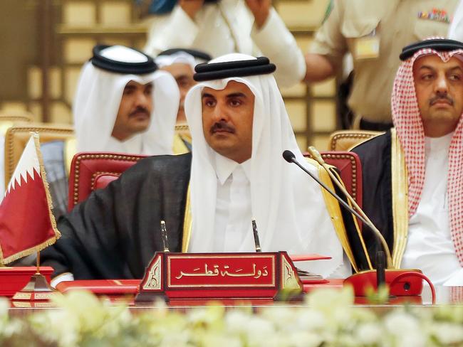 The Emir of Qatar, Sheikh Tamim bin Hamad al-Thani, said his nation was being punished for its independence. Picture: AFP