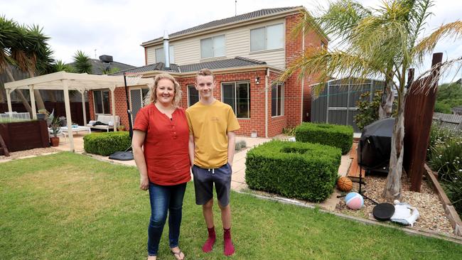 Elaine Edson and her family are one example of the many people making a change of scenery to Geelong areas. Picture: Mark Wilson