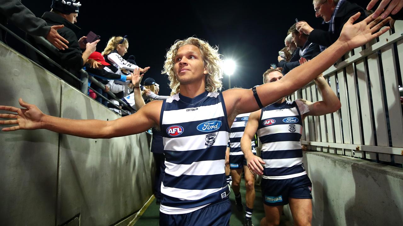 AFL Geelong Cats 'Hoops' Basketball Singlet