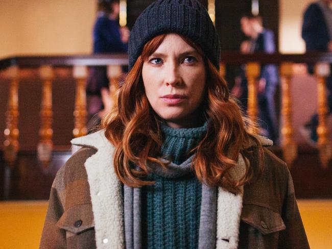 Emma Booth in a scene from Tasmanian-produced series The Gloaming, premiering on New Year's Day 2020 on Stan (image courtesy of Stan)