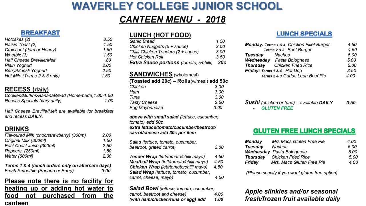 Waverley College Junior School. 