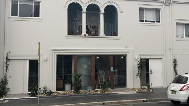 The former Manly Backpackers in Raglan St, now called Stoke Beach House. Picture: Jim O'Rourke