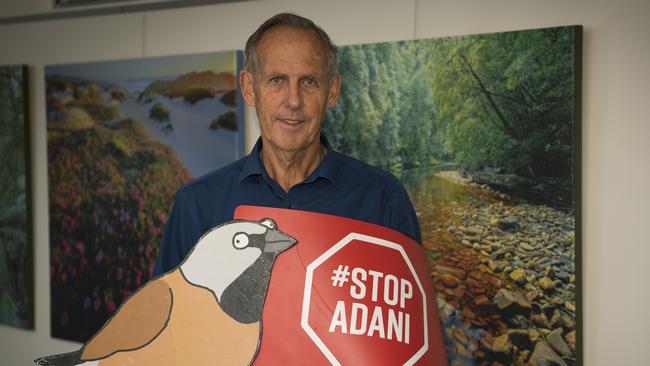 Former Greens leader Bob Brown is backing a $500,000 fundraising campaign to fight the Adani coal mine. PICTURE: AAP