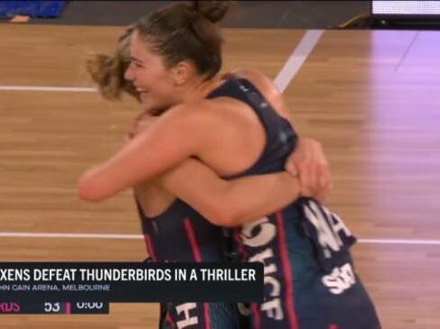 Melbourne Vixens pip Thunderbirds in thriller