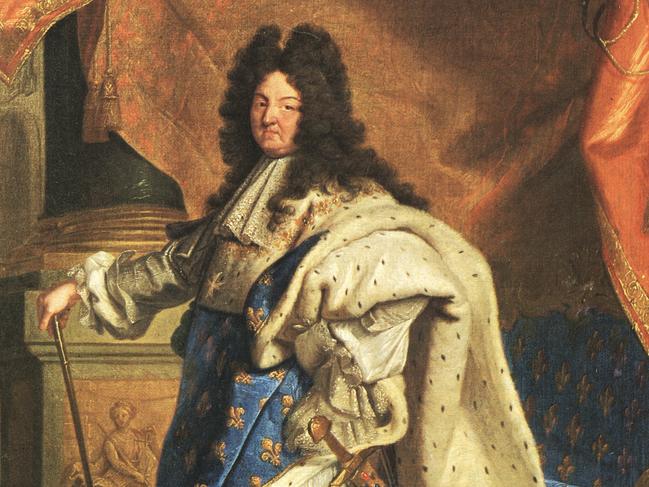 A portrait of Louis XIV of France.