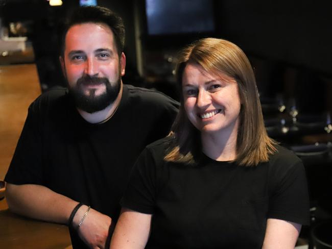 Little Red Robin co-owners Alessandro Nelli and Michelle Warren. Picture: Jenifer Jagielski