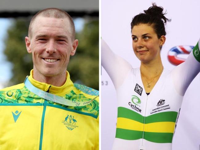 Rohan Dennis and Melissa Hoskins.