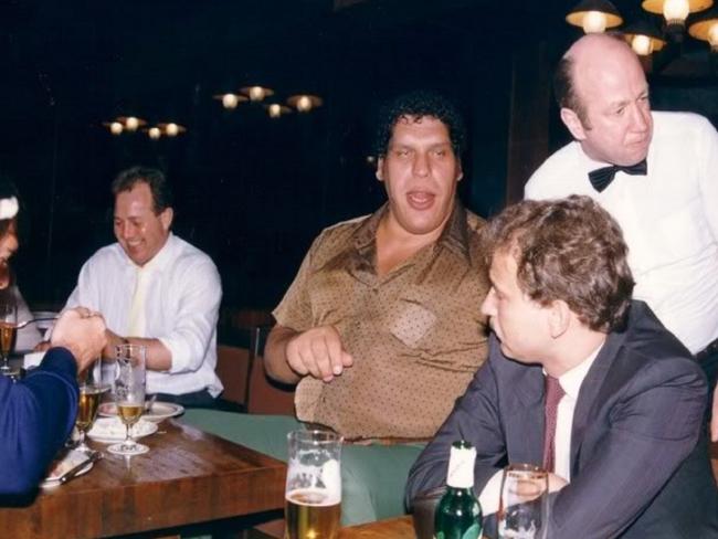 Andre The Giant Drinking Beer Alcohol Daily Telegraph