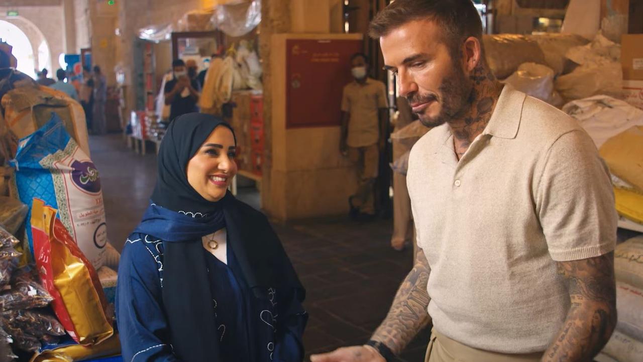 David Beckham has come under criticism for promoting Qatar. Pic: Visit Qatar