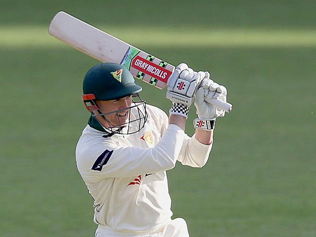 George Bailey of the Tigers will lead the PM’s XI. Picture: AAP Image